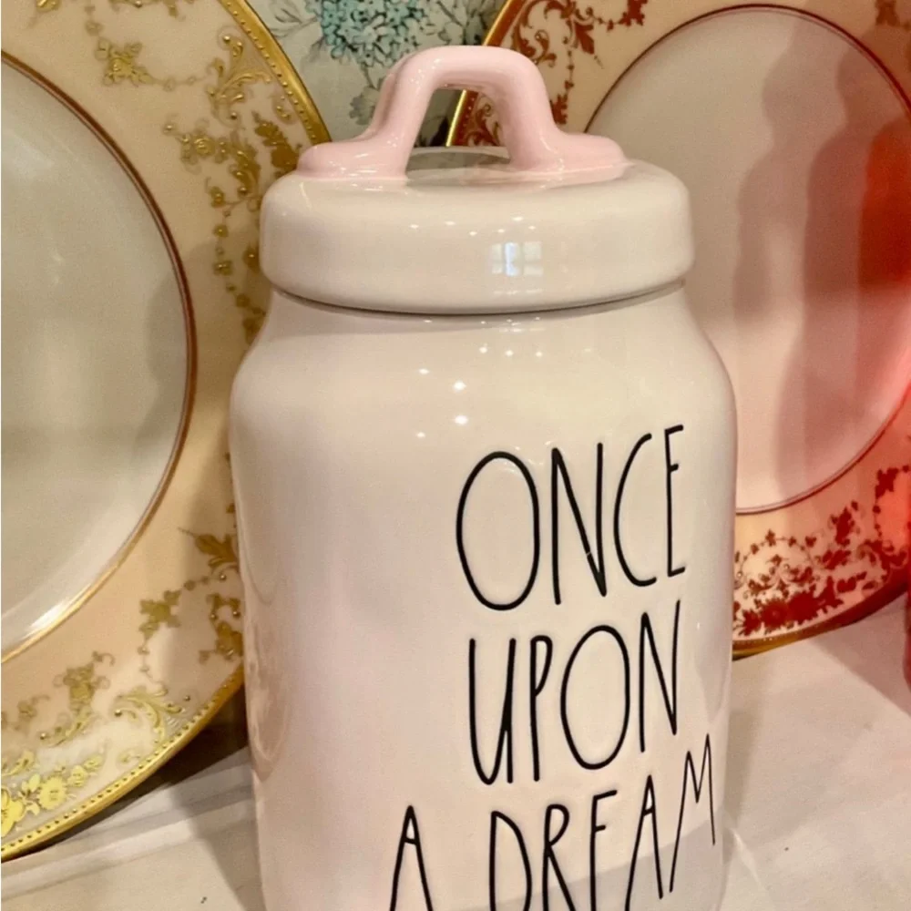 Rae Dunn Ceramic Canister with Quote - Picture 2 of 5